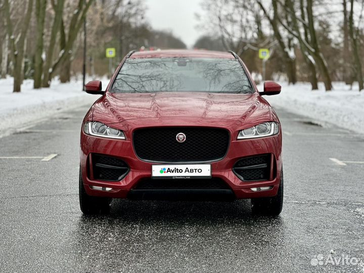 Jaguar F-Pace 3.0 AT, 2016, 88 000 км