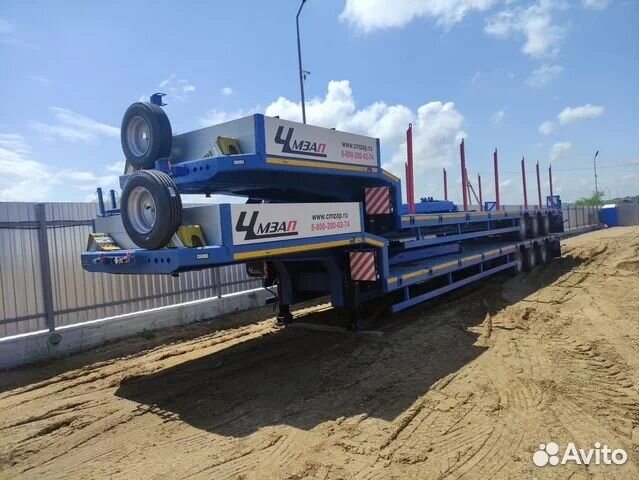 Полуприцеп трал (тяжеловоз) ЧМЗАП 99064-100-02, 2023