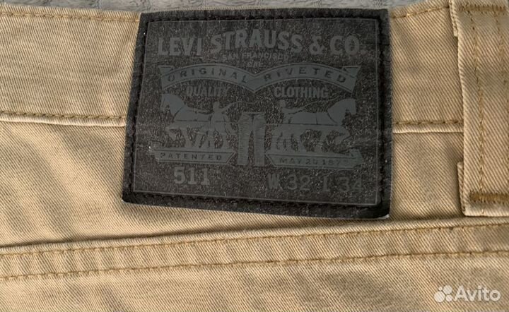 Джинсы levis 511 32 34