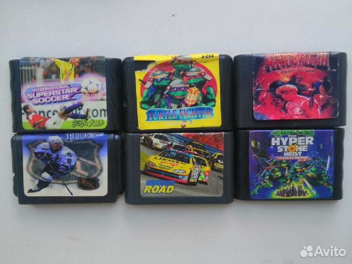 Игровая приставка Sega 16 bit + 2 геймпады + игры