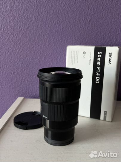 Объектив sigma 50 mm 1.4 sony