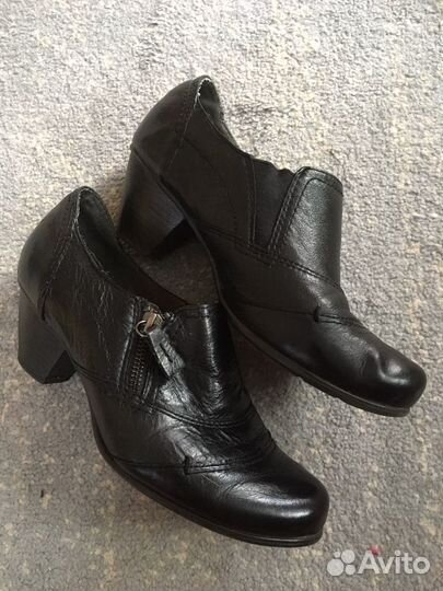 Туфли кожаные