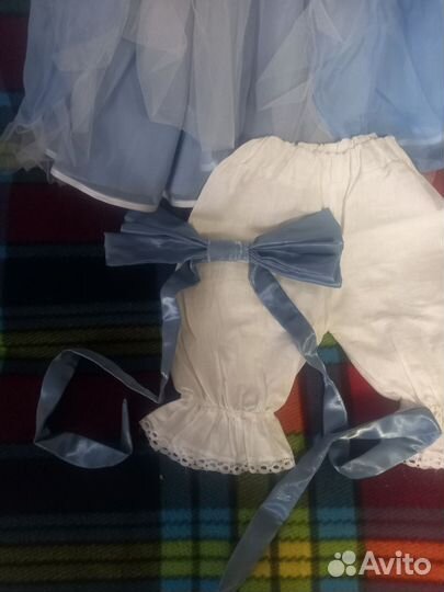 Карнавальный, новогодний костюм Мальвина 86-92