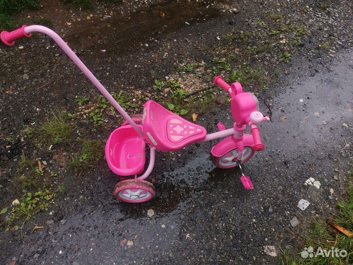 Детский трехколесный велосипед бу
