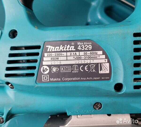 Лобзик Makita 4329 Оригинал пр-во Япония