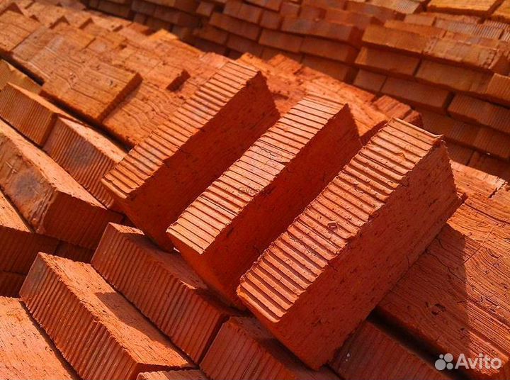 Кирпич красный керамический