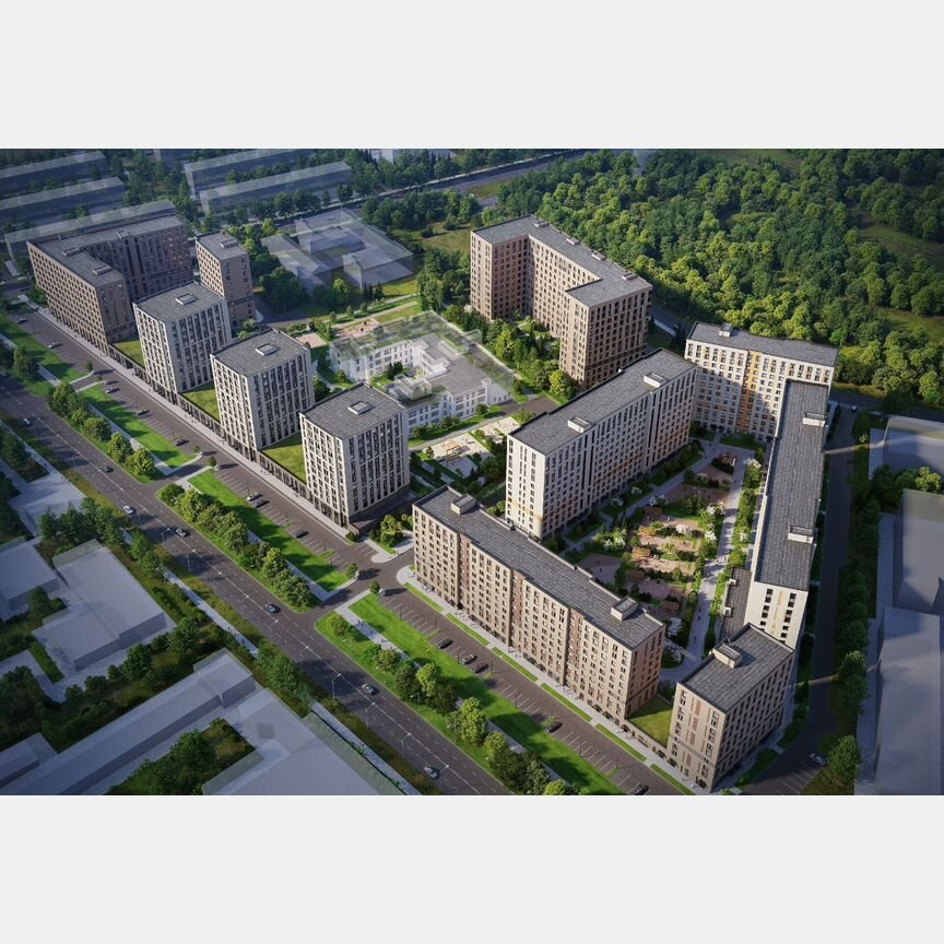 1-к. квартира, 36,6 м², 2/10 эт.