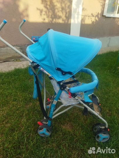Прогулочная коляска трость бу
