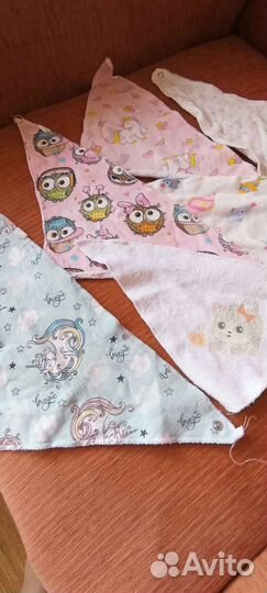 Слюнявчик/нагрудник 6 штук