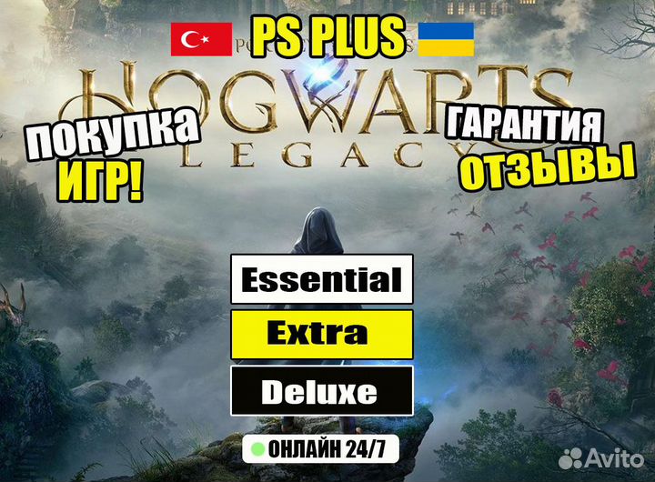Подписка PS Plus Essential 12 мес. Турция