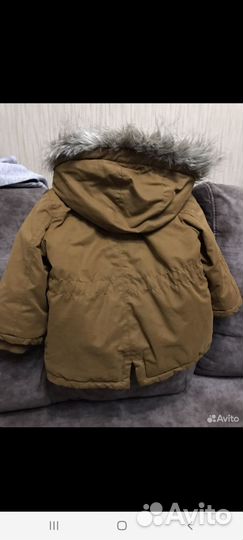 Парка демисезонная детская