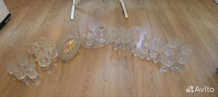 Сервиз хрусталь богемия гдр