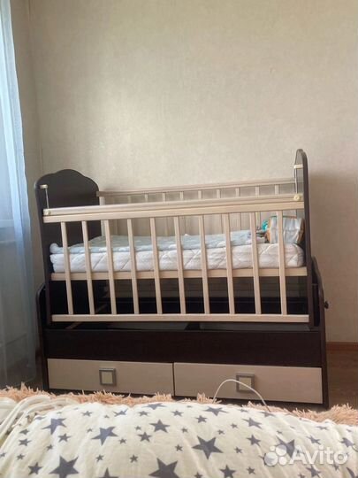Кроватка детская 3в1
