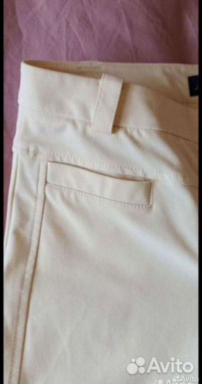 Брюки Luisa Spagnoli 44 леггинсы бежевые плотные