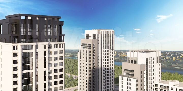 3-к. квартира, 93,9 м², 5/22 эт.