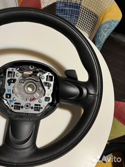 Руль mini cooper r56 с лепестками