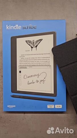 Новая Amazon Kindle Scribe 16Gb Basic Pen + чехол
