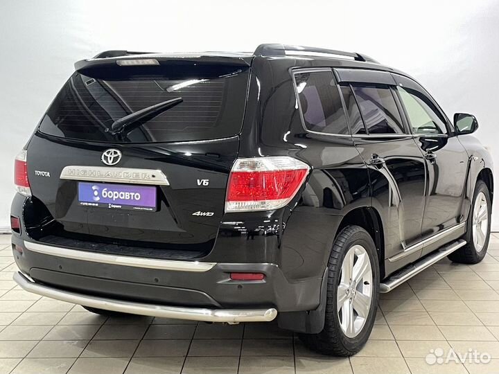 Toyota Highlander 3.5 AT, 2012, 196 821 км