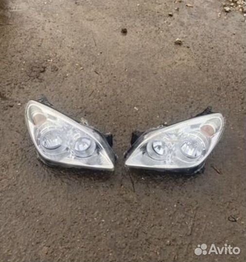 Opel astra h передние фары
