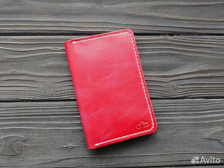 Обложка на паспорт из кожи