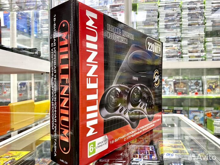 Sega 220 разных игр Сега Игровая Приставка Новая