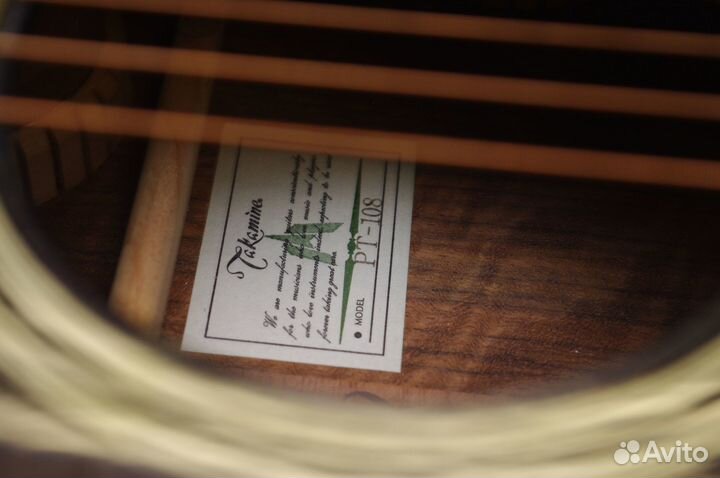 Электроакустика Takamine PT-108.Japan.Кейс