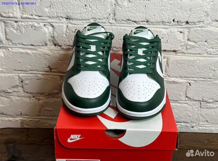 Кроссовки Nike Dunk low Varsity Green (Оригинал)