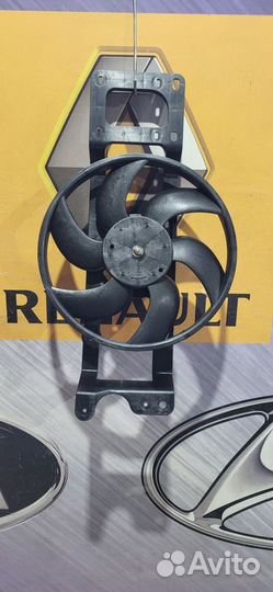 Вентилятор радиатора охлаждения двигателя диффузор