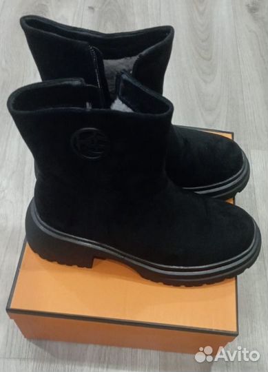 Полусапожки женские 39 размер зимние
