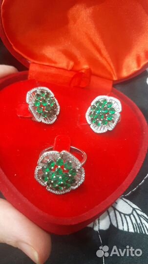 Комплект серебро 925