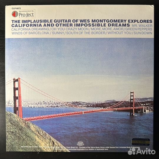 Wes Montgomery – California Dreaming (2007г.)