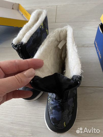 Зимние ботинки для мальчика 24 размер