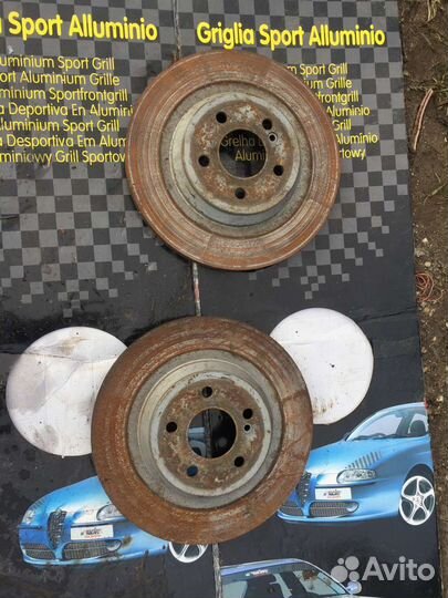 Задние тормозные диски Mercedes S-class W221