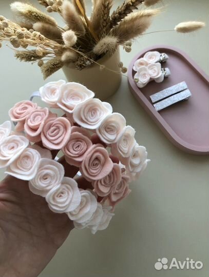 Ободок ручной работы