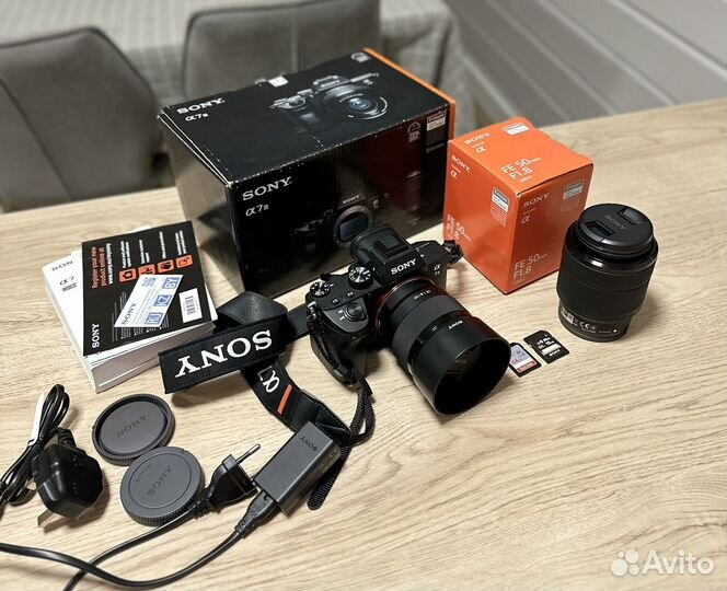 Фотоаппарат Sony Alpha A7 Mark III 50 мм+28-70 мм