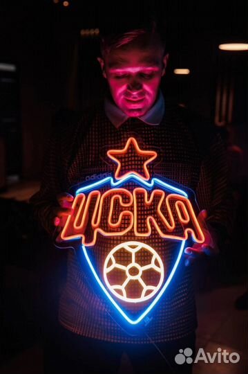 Неоновая вывеска для Вашего проекта