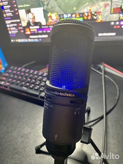 Audio technica 2020usb+ микрофон