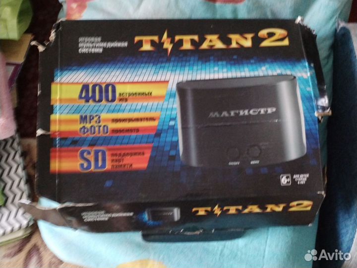 Игровая приставка титан2 в рабочем состоянии