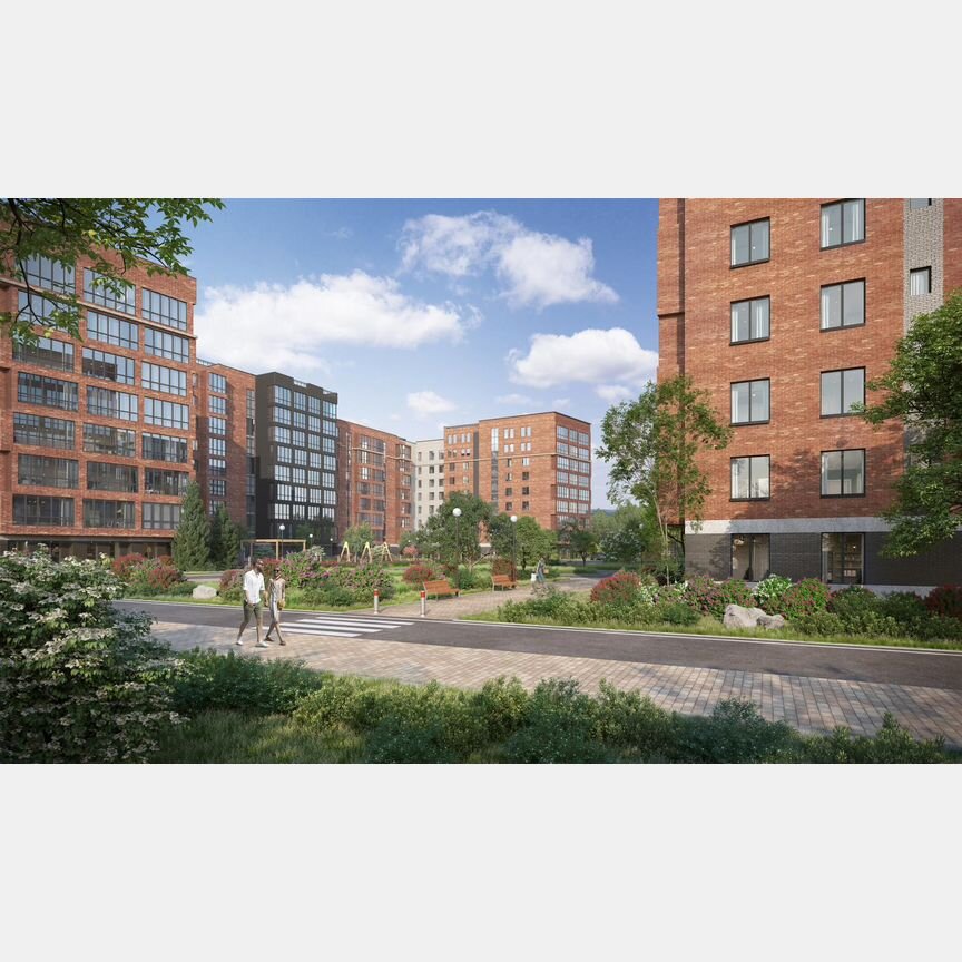2-к. квартира, 56,1 м², 9/9 эт.
