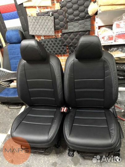 Авточехлы для Киа Селтос с установкой