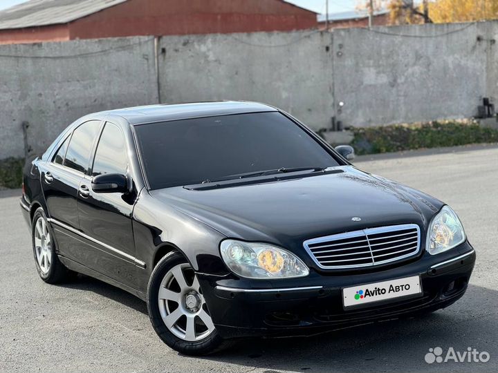 Mercedes-Benz S-класс 3.2 AT, 1999, 250 000 км