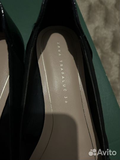 Балетки zara 36 размер новые