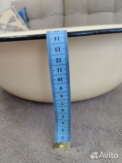 Таз эмалированный