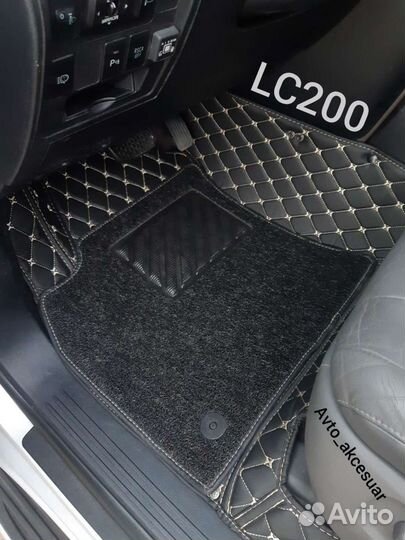 5D Ковры Toyota LC200 - Lexus LX570 - Стандарт