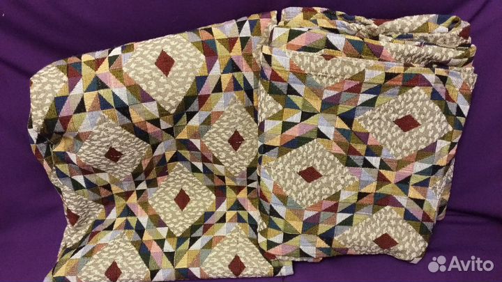 Комплект белья Индия, покрывало жакардовое СССР