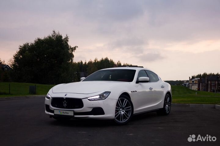 Maserati Ghibli 3.0 AT, 2014, 72 000 км