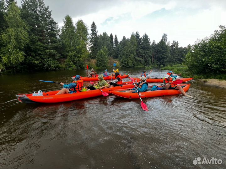 Аренда рафтов, байдарок, сапов, шатров - заезда