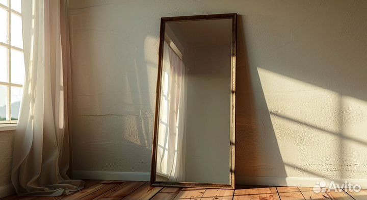 Зеркало полукруглое