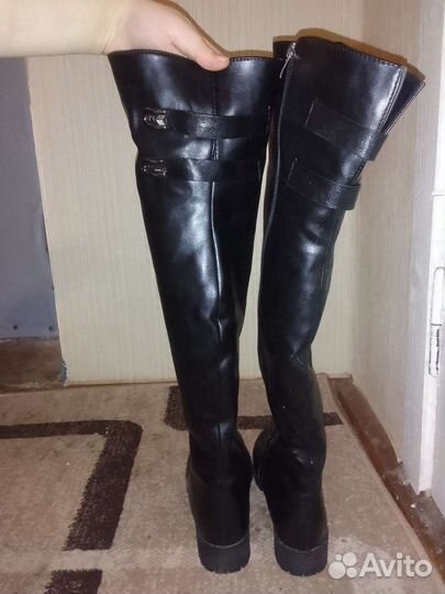 Ботфорты зимние