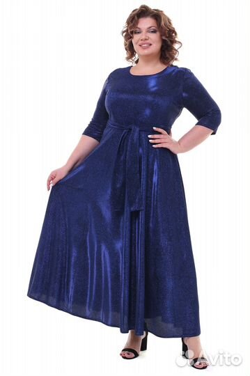 Платье блестящее 